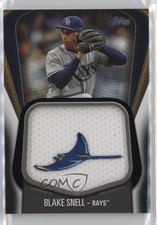 2020 Topps Jersey Sleeve Black 39/149 Blake Snell #JJSP-BS Jumbo Patch 09an