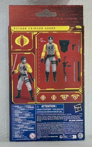 GI JOE CLASSIFIED PYTHON PATROL PYTHON CRIMSON GUARD #66 SEALED - Picture 2 of 6