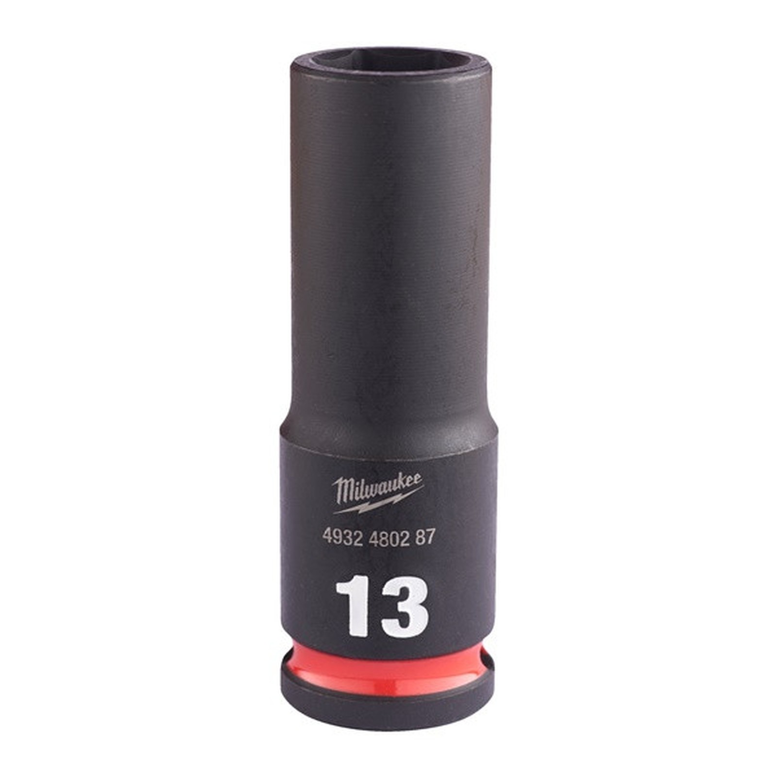 13mm SHOCKWAVE Deep Impact Socket - 3/8 Inch Drive - 6 Point - MILWAUKEE