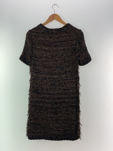 FENDI Other Lame Jacquard Short Sleeve Dress Black FZ7674 FAD Used - Picture 2 of 4