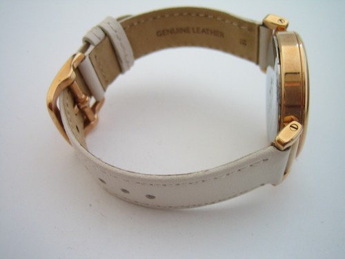 COACH WATCH WOMENS CA.66.7.34.1440 GOLD STAINLESS STEEL LEATHER QUARTZ GENUINE - 第 7/9 張圖片