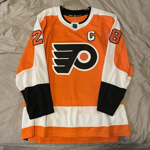 Adidas Philadelphia Flyers Claude GIROUX Authentic Hockey Jersey $230 Size 60 - Picture 1 of 4