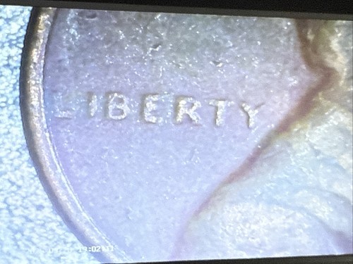 1970 D Lincoln memorial Penny weak / missing FG initials - Picture 4 of 11