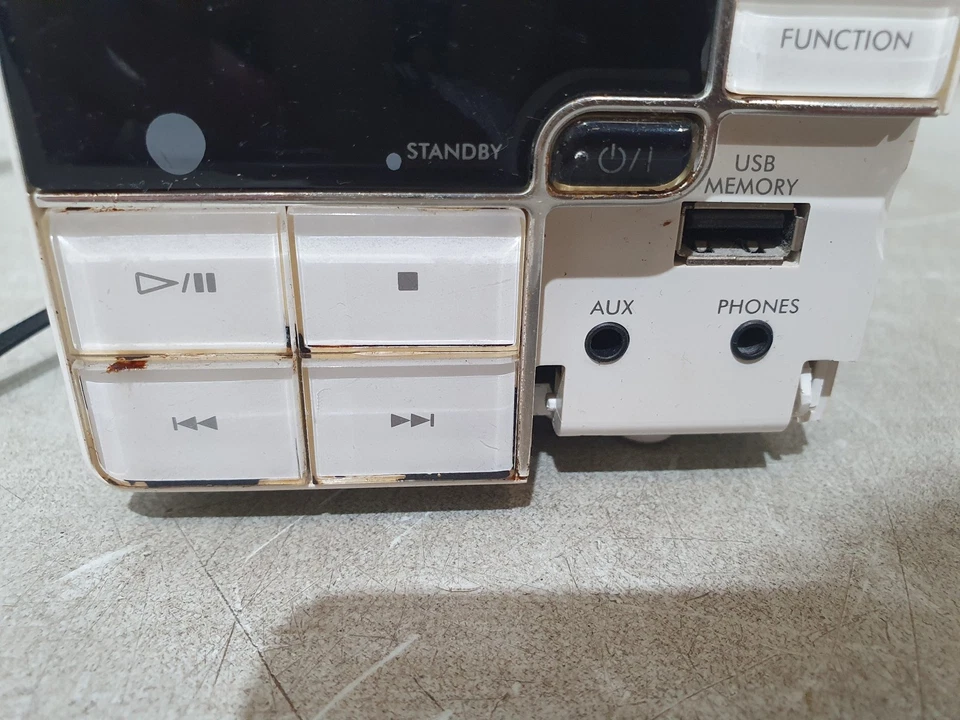 JVC CA-NXPS1 Main Unit Only White Corded USB for NX-PS1 Compact Component System - Image 3 of 4