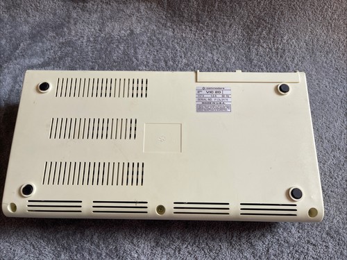 Vintage Commodore Vic 20 Personal Computer Powers On w/ Cable - Untested AS Is - Picture 7 of 8