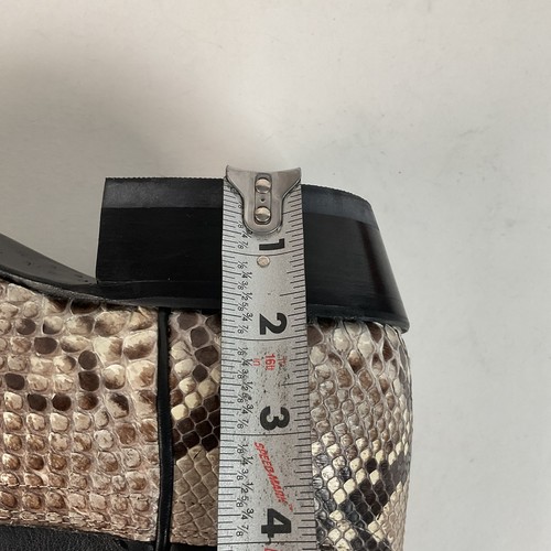 Tecovas "The Bryce" Python Cowboystiefel 12 D Bauchschnitt Schlangenleder OVP - Bild 14 von 24