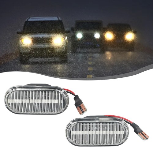 Brand New Side Light Accessories Dynamic Turn Signal Yellow Light 12V DC - Picture 5 of 12