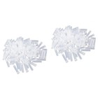 100 stücke Ernährung Kunststoffrohr Transparente Wasser Rohr