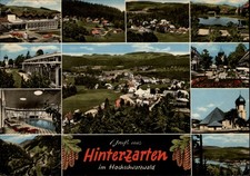 Hinterzarten im Hochschwarzwald Gruss Aus vintage postcard c177