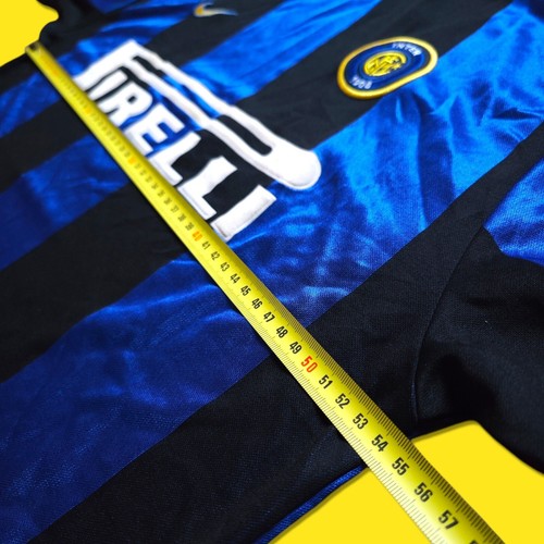 Inter Milan 2000 2001 Nike Size M Y2k Vintage Football shirt Ronaldo Authentic - Imagen 16 de 17