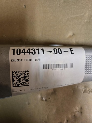 NEW OEM 20-23 Tesla Model 3 Front Left Suspension Knuckle Spindle 1044311-00-E - Bild 2 von 4