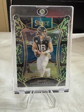 2023 SELECT GREEN BLACK SNAKESKIN PRIZM 2/2  #443 TREVOR LAWRENCE 