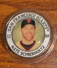 2010 SF Giants (Chronicle) Medallion Collection Nate Schierholtz Opened