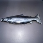 Stainless Steel Metal Fish Shaped Trout Flask 4oz