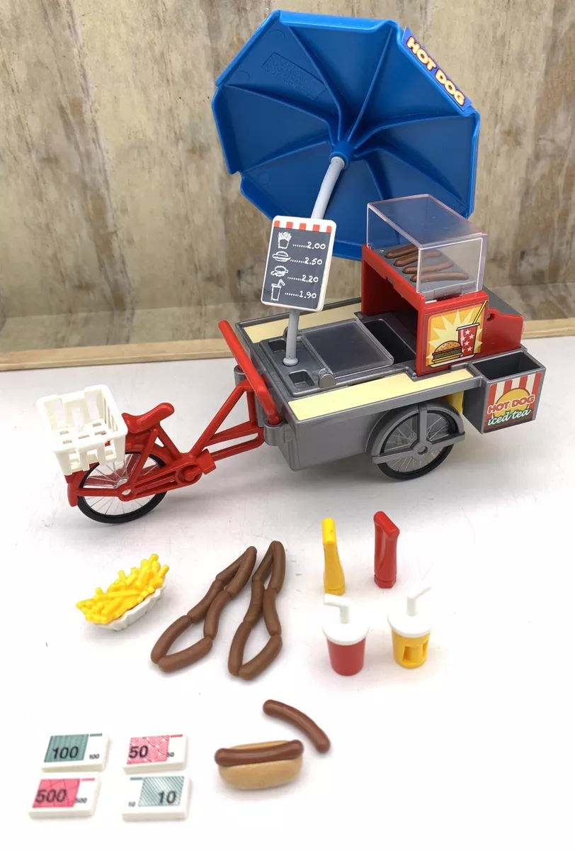 Playmobil Ghostbusters Hot Dog Cart Set 9222 Incomplete eBay
