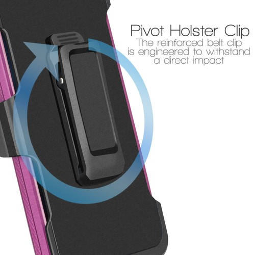 For T-Mobile Revvl 4/ Revvl 4 Plus/Revvl 5G Case Fits Otterbox Belt Clip Holster - Picture 42 of 56