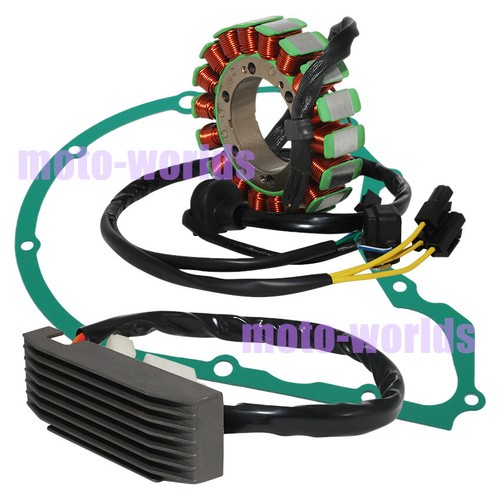Stator & Rectifier & Gasket for Suzuki VS750GL Intruder 750 1985-91 32101-38A10 - Picture 6 of 8