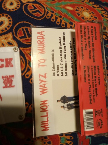 Da Crime Click Million Wayz To Murder Cassette Tape - Picture 4 of 5