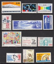 France - 1989 - Numéros 2562 à 2613, Neufs