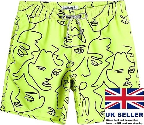 Pantalones Cortos de Natación MaaMgic Para Hombre Secado Rápido Bañador Corto con Forro de Malla - Imagen 1 de 6