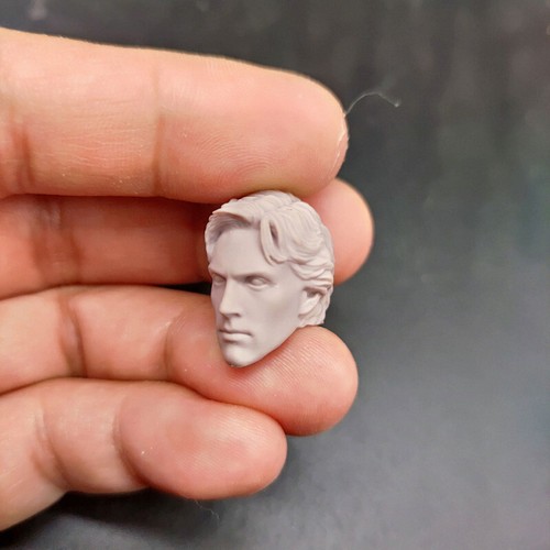 1/10 Scale Age Of Ultron The Quicksilver Head Sculpt Unpainted Fit 7"Neca Figure - Picture 3 of 3