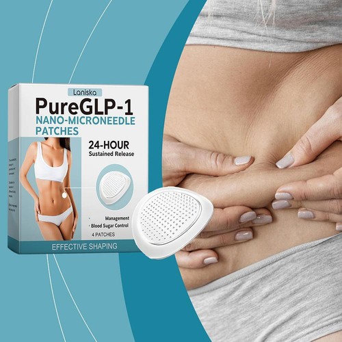 1-10X Parche Nano-Microneedle -PureGLP-1 - Efecto Modelado, Liberación Sostenida 24h - Imagen 13 de 23