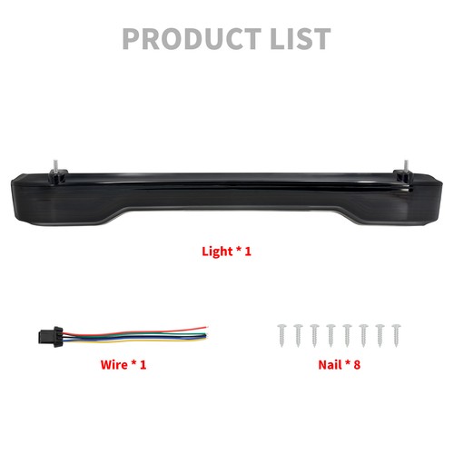 Trunk Flow Brake Turn Signal Light For Harley Tour-Pak Street Road Glide 14-2024 - Picture 2 of 18