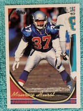 1994 TOPPS MAURICE HURST #102 NEW ENGLAND PATRIOTS