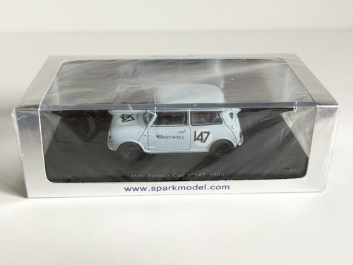 Super Rare 1:43 Spark Models 1960 Mini Saloon Car Championship Mint Condition!! - Picture 2 of 11