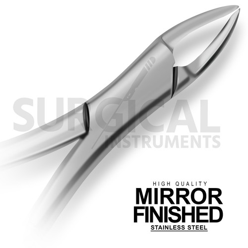 12 Pcs Extracting Forceps Extraction Dental Instruments Stainless German Grade - Afbeelding 5 van 8