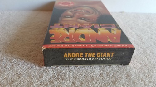 Andre The Giant VHS Video Tape Of Missing Matches Vintage Wrestling 1991 POOR - Picture 9 of 11