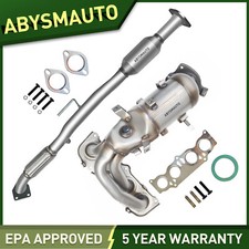 Front Rear Catalytic Converter For 2002 - 2006 Toyota Camry 2.4l L4 Epa 2pcs Front Rear Catalytic Converter For 2002 - 2006 Toyota Camry 2.4l L4 Epa 2pcs