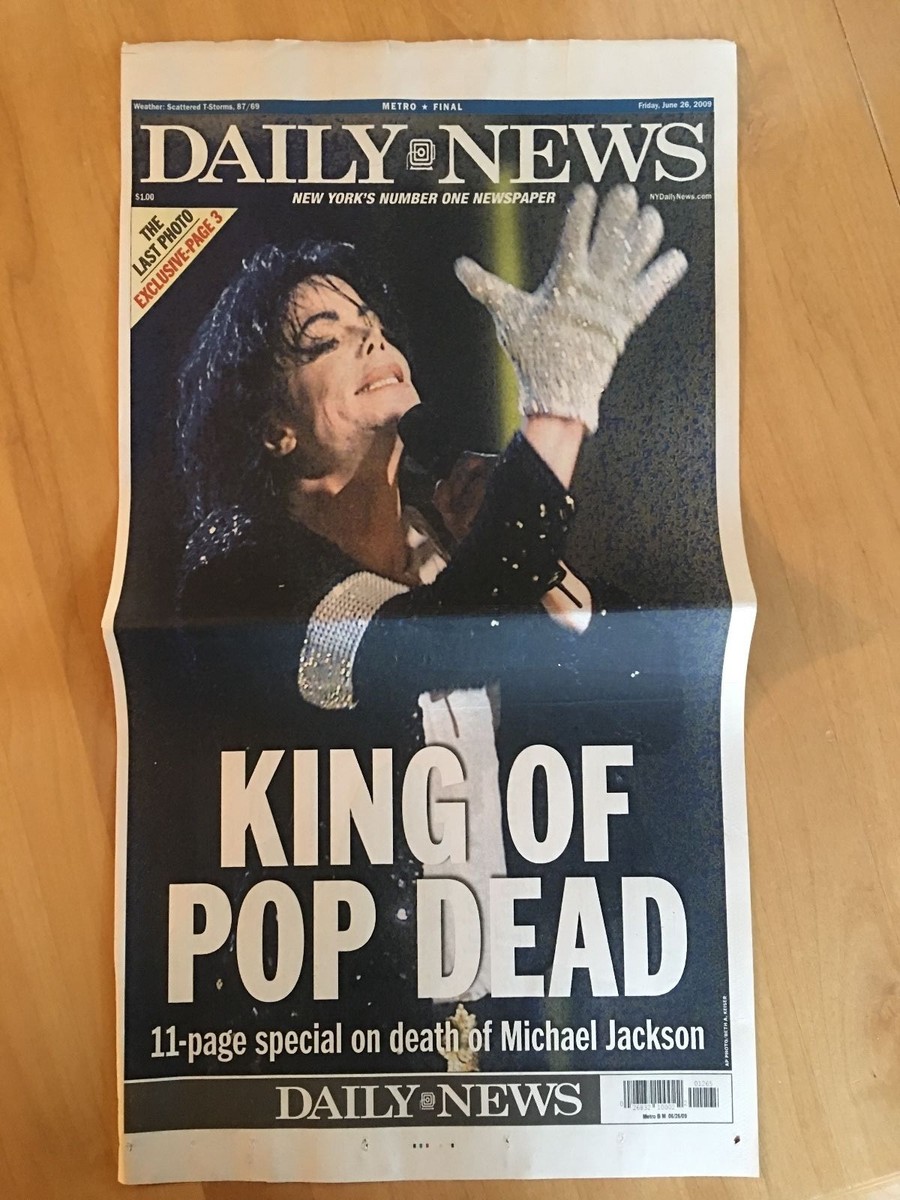 絶版　マイケル　ジャクソン　2009新聞 Amazon.com: Michael Jackson Friday 6/26/2009 Los Angeles