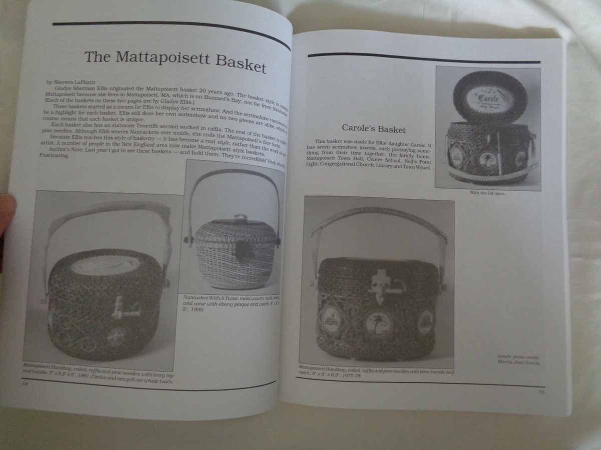BASKETRY ROUND UP #3 By Shereen Laplantz Basket Weaving
