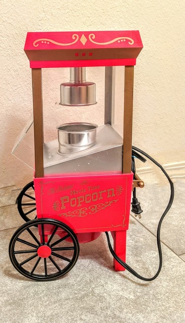 Nostalgia Electrics Old Fashioned Movie Time Popcorn Maker For Sale