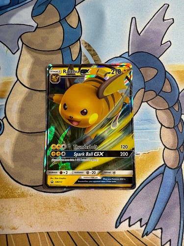 Raichu GX SM213 Sm Promos Holo - Picture 2 of 3