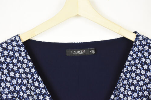 Ralph Lauren Black Label Dress Womens (US) 8 Short Sleeve Floral Lined - Picture 4 of 9
