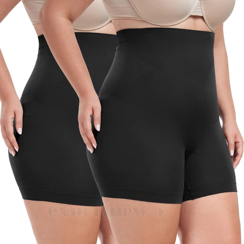 Plus Slip Shorts nahtlos glatt Training Yoga Fahrrad Shorts für Frauen unter Kleid - Bild 20 von 23