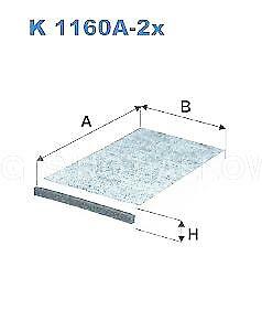 Fits bmw 6 series E64 635d genuine mann cabine pollen intérieur filtre à air
