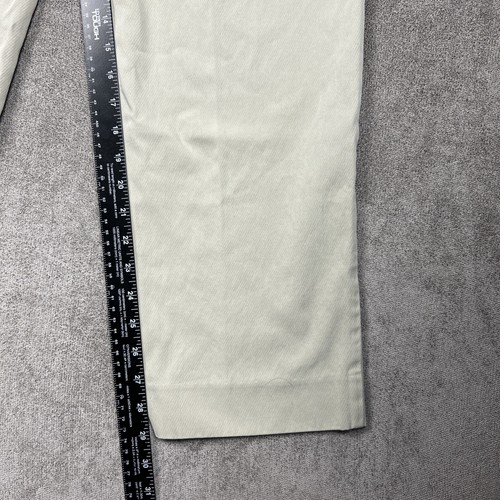 Tommy Bahama Pants Mens 36x30 Beige Chino Straight Leg Silk Blend - Picture 8 of 10