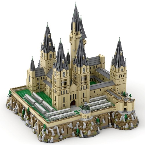 Castle Epic Extension with Castle A and Castle B Modular Building MOC Build - Picture 6 of 9