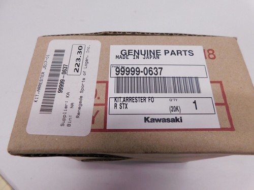 S110T2 99999-0637 NOS OEM Kawasaki Jet Ski STX-R Arrester Kit - Picture 5 of 5