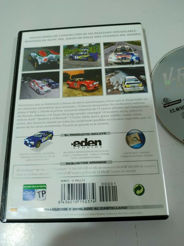V-Rally 2 Expert Edition - Juego para PC CD-Rom España - Imagen 3 de 3