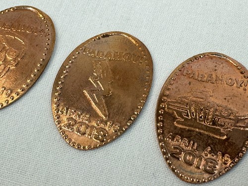 Paramore Parahoy 2018 Deep Search Cruise Pressed Pennies ULTRA RARE Hayley - Bild 14 von 21