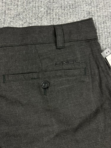 O'neill Marcos shorts Men's 38 Black Textured Bermuda Walking - Picture 13 of 13