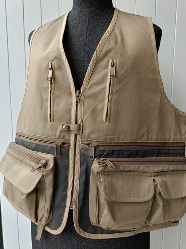 Takeo Kikuchi Mens BIGI vintage brown hunting vest RARE - Picture 4 of 17