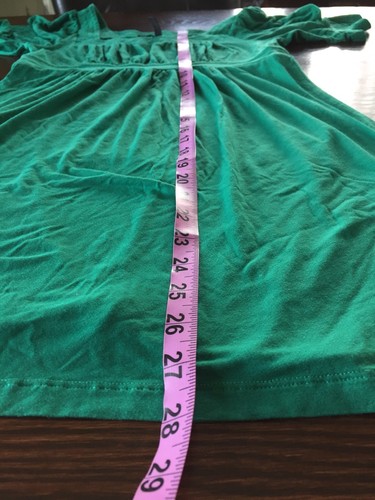 BCBG grünes kurzärmliges Shirt Longtop Small bcbgmaxazria St Patrick's Day - Bild 8 von 8