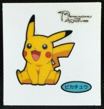 Pikachu Pokemon Sticker Seal Deco 2009 From Japanese Nintendo Very Rare F/S