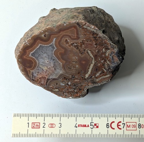 Achat-Steinbruch Juchem, Idar Oberstein, Rheinland-Pfalz,Schöne Farben, TOPstück - Bild 7 von 8