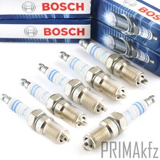 6x BOSCH HR8DC+  Zündkerzen für Mercedes W124 S124 W463 W126 6 Zylinder